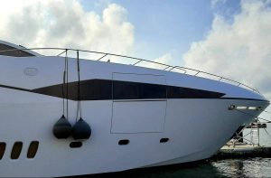 Yacht window tint